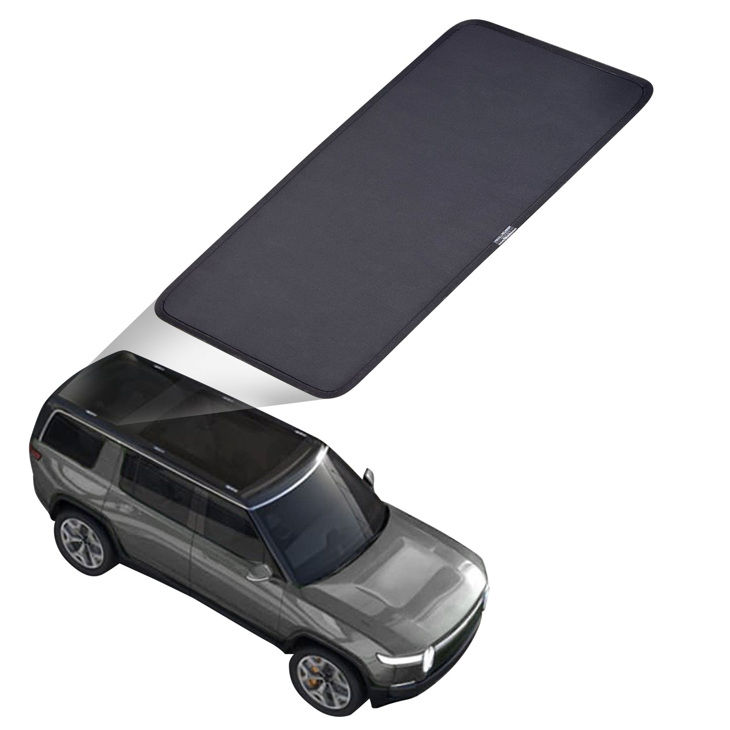 Good Life + Style Foldable Third Row Roof Sunshade for Rivian R1S