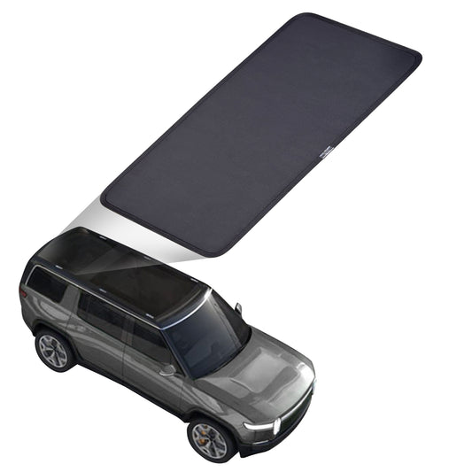 Good Life + Style Foldable Third Row Roof Sunshade for Rivian R1S