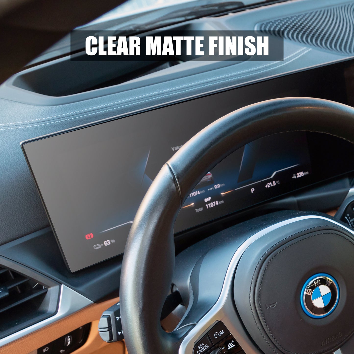 Good Life + Style Tempered Glass Display Screen Protector Kit - BMW i4 3-Series